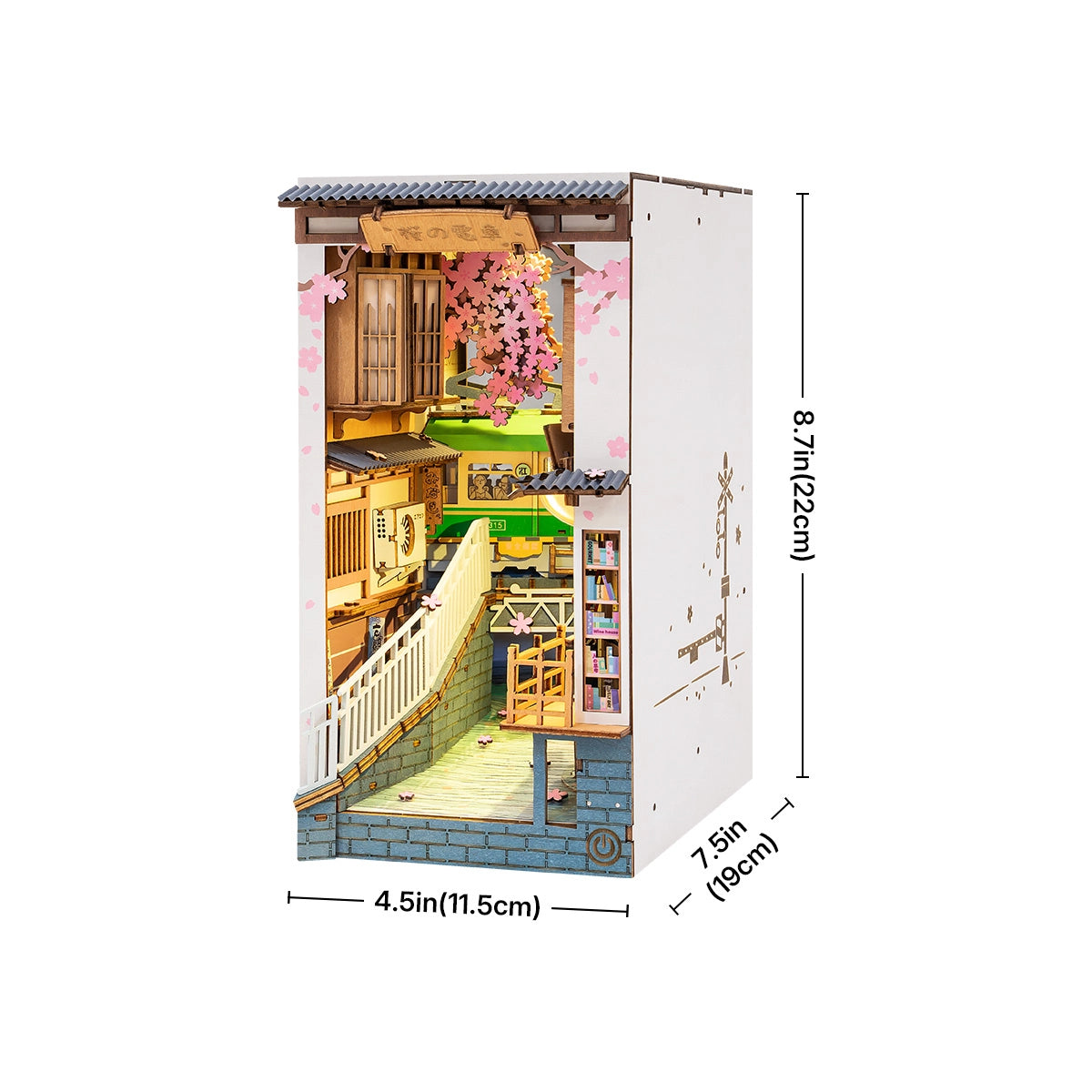 Cherry Blossom Train Station